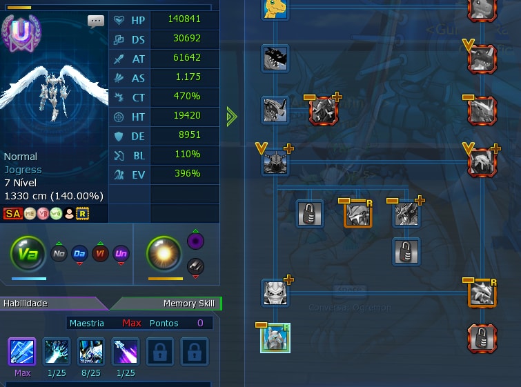CONTA MID GAME COM SUSA U E OMM 3 AVANÇOS LUZ