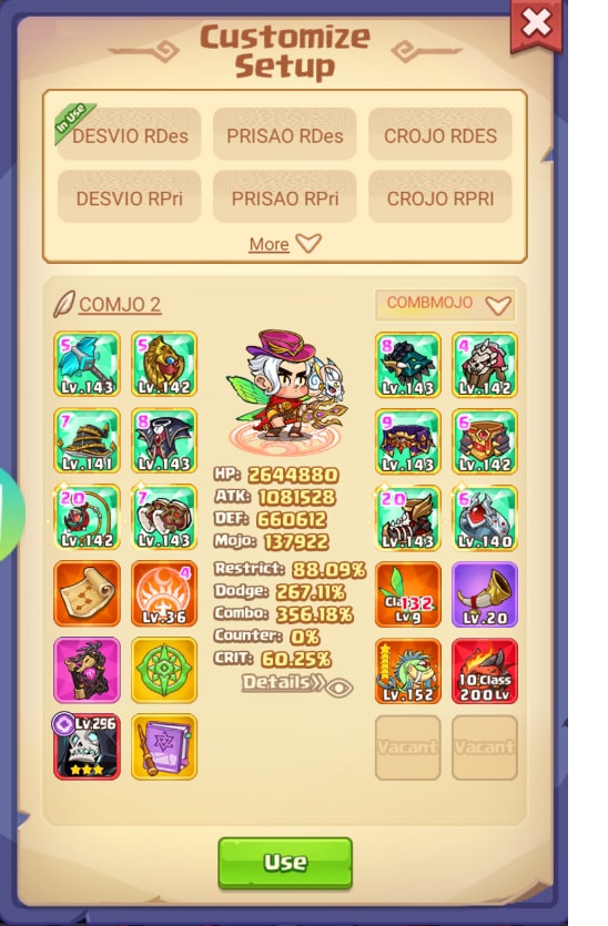 Conta Completa do Rage Mage ( Mago da Fúria ) Servidor: América-S97