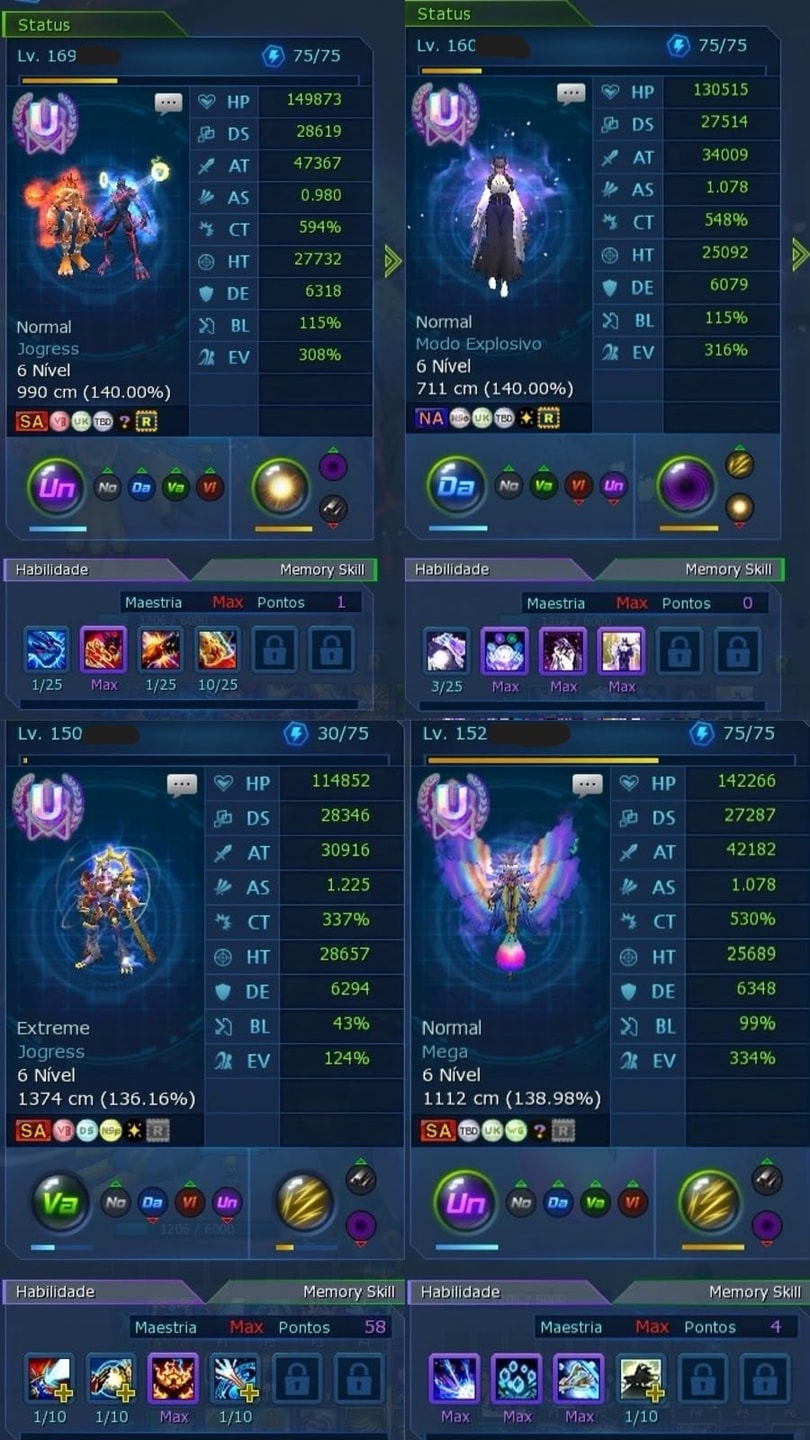 CONTA LA ALPHAMON 4U+ Chaveiro Novo +7