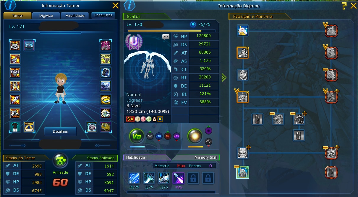 Conta lvl 171 - LA Omega