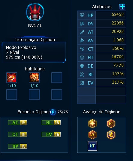 Guilmon avanço pf set gelo 5/6