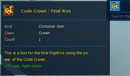 Code Crown: Final xros NA Omegamon rank U