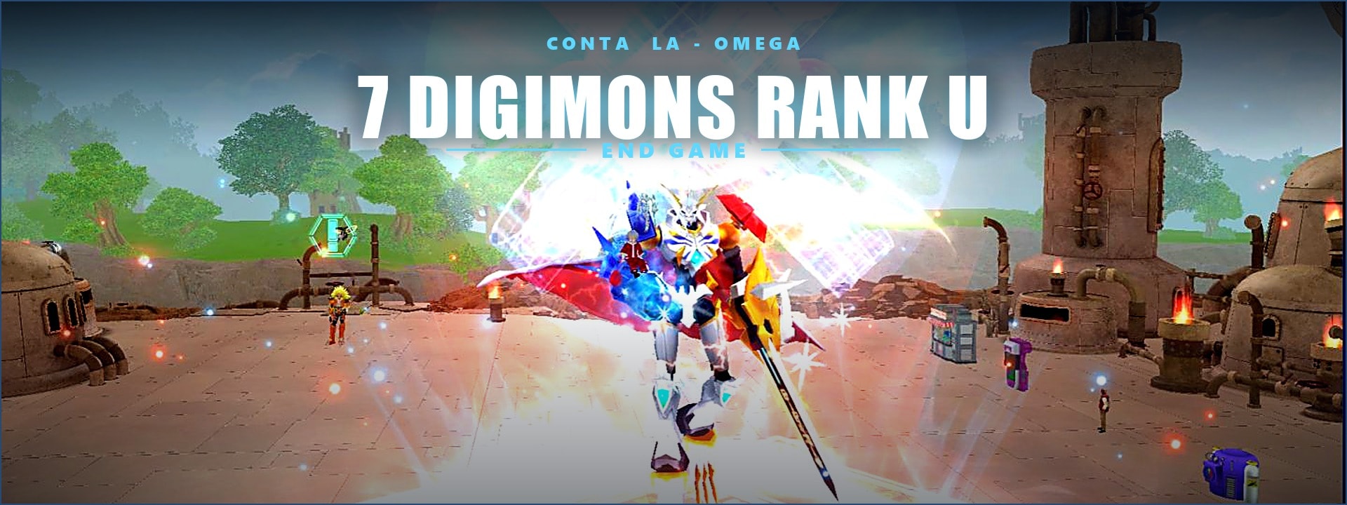 7 Digimons Rank U End Game