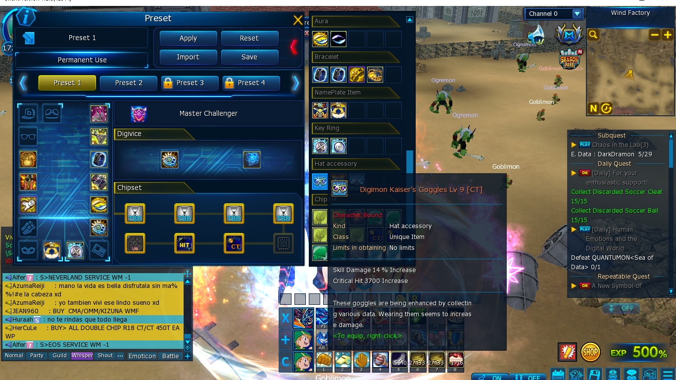 Vendo Cuenta NA ALPHA 3U Kizunas/EOS/Susano (Puede hacer todo el contenido en solitario, excepto Neverland)