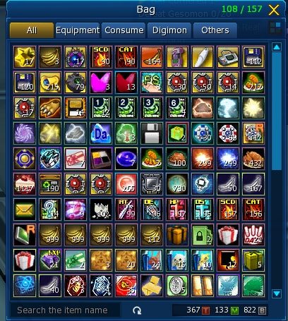 (OMEGAMON NA) Ordinemon, Darknesbagra, Susa shin 5/5 Tamer 110