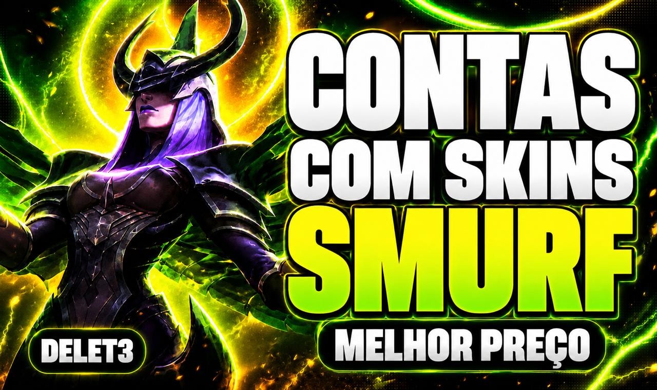 CONTA SMURF COM SKINS | LVL 20 - 30 | FULL ACESSO