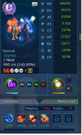 ACC ENDGAME 5 RANK U Kizunas AOEX EOS ZEED U X7S - Novo Título e Chaveiro