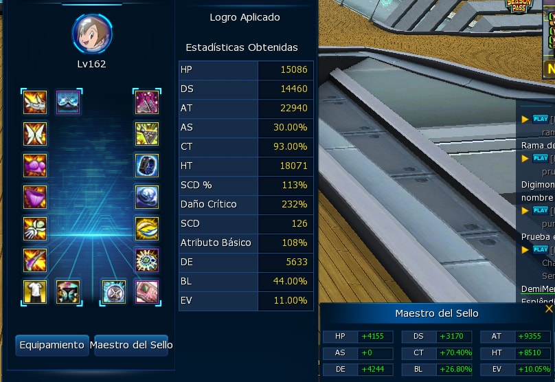 Conta MIko - Susano U - X - Mastemon - Ordine SSS